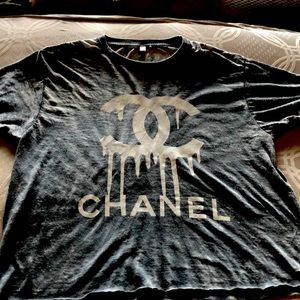 Tie- dye crop top one size